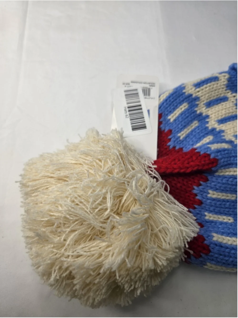 '47 Houston Cougars UH Women's Cuffed Pom Knit Beanie Blue Cream Red NWT #62